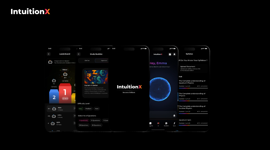 IntuitionX — AI-Powered Mobile Learning App